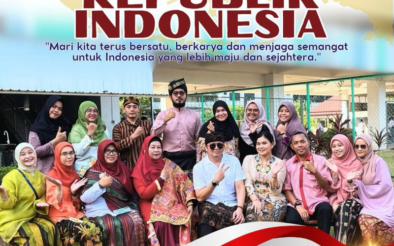 Peringatan HUT RI ke-80 di Kampus IKT Kartini Batam: Rayakan Keberagaman Lewat Baju Adat Nusantara